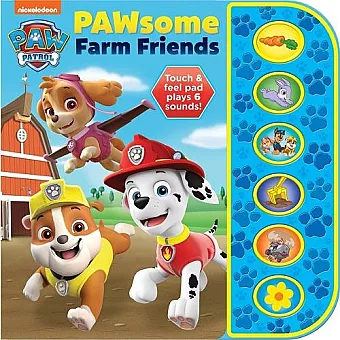 Nickelodeon Paw Patrol Pawsome Farm Friends Sound Book cover