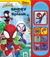 Disney Junior Marvel Spidey Makes A Splash Sound Book cover