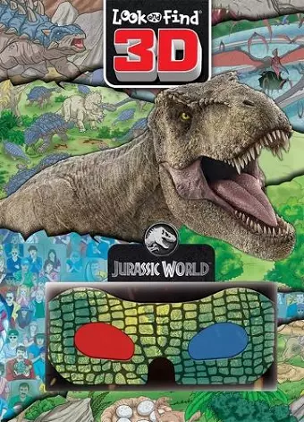 Jurassic World Look And Find 3D cover