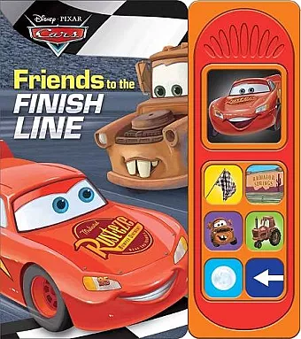 Disney Pixar Cars Little Sound Book  Friends To Finish Line cover