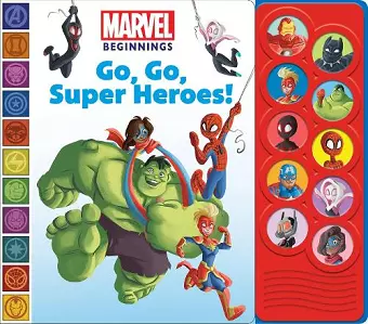 Marvel Beginnings: Go, Go, Super Heroes! Sound Book cover