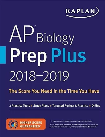 AP Biology Prep Plus 2018-2019 cover