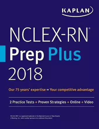 Nclex-RN Prep Plus 2018 cover