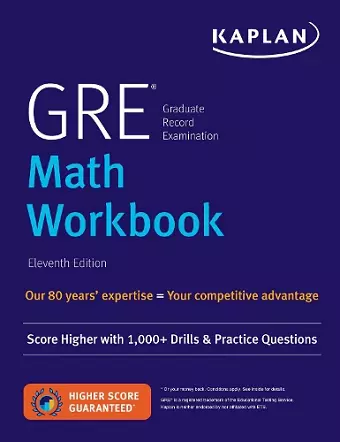 GRE Math Workbook cover