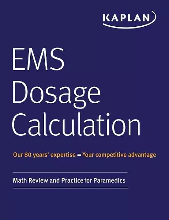 EMS Dosage Calculation cover