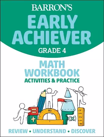 Barron's Early Achiever: Grade 4 Math Workbook Activities & Practice cover