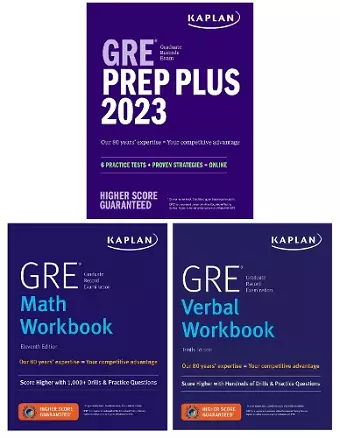 GRE Complete 2023, 3-Book Set Includes 6 Practice Tests, 2500+ Practice Questions + 1 Year Online Access to 1000+ Question Bank and Video Explanations cover