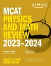 MCAT Physics and Math Review 2023-2024 cover