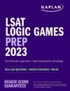 LSAT Logic Games Prep 2023: Real LSAT Questions + Proven Strategies + Online cover