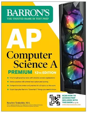 AP Computer Science A Premium, 2024: 6 Practice Tests + Comprehensive Review + Online Practice cover