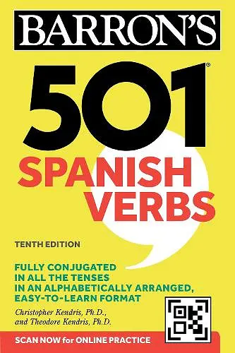 501 Spanish Verbs, Tenth Edition cover