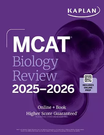 MCAT Biology Review 2025-2026 cover