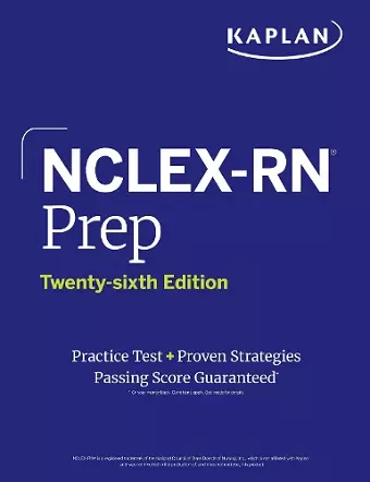 NCLEX-RN Prep, Twenty-sixth Edition: Practice Test + Proven Strategies cover