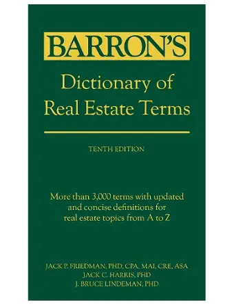 Dictionary of Real Estate Terms, Tenth Edition cover