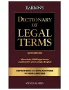 Dictionary of Legal Terms: Definitions and Explanations for Non-Lawyers cover