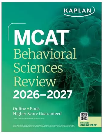 MCAT Behavioral Sciences Review 2026-2027 cover