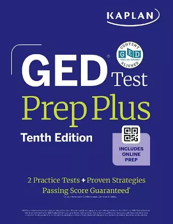 GED Test Prep Plus, Tenth Edition (2026): Includes a Diagnostic Pretest, 2 Full Length Practice Tests, 1000+ Practice Questions, and 60+ Online Videos cover