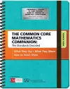 The Common Core Mathematics Companion: The Standards Decoded, High School cover