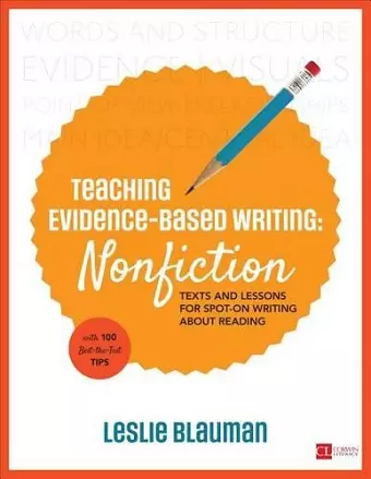 Teaching Evidence-Based Writing: Nonfiction cover