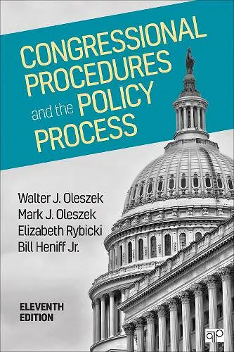 Congressional Procedures and the Policy Process cover