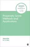 Propensity Score Methods and Applications cover