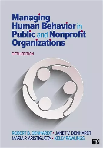 Managing Human Behavior in Public and Nonprofit Organizations cover