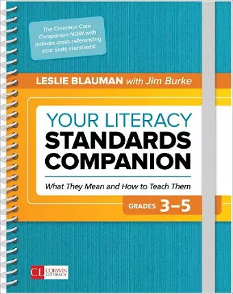 Your Literacy Standards Companion, Grades 3-5 cover