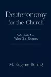 Deuteronomy for the Church cover