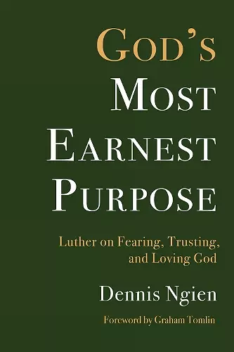 God's Most Earnest Purpose cover