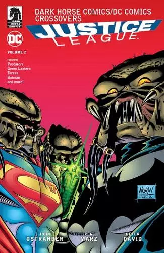 Dark Horse Comics/DC Comics: Justice League Volume 2 cover