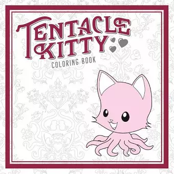 Tentacle Kitty Coloring Book cover