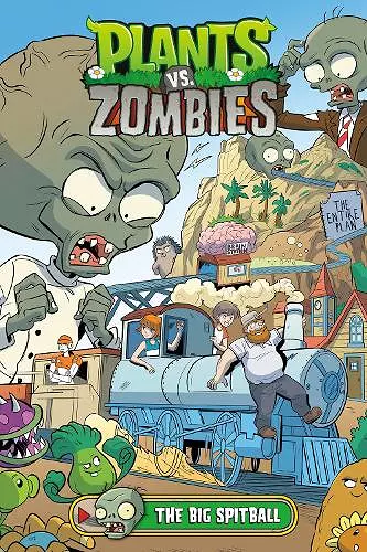 Plants vs. Zombies Volume 24: The Big Spitball cover