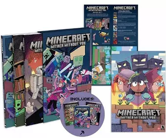 Minecraft: Wither Without You Boxed Set (Graphic Novels) cover