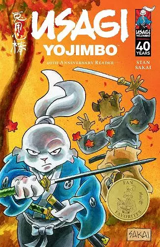 Usagi Yojimbo: 40th Anniversary Reader cover