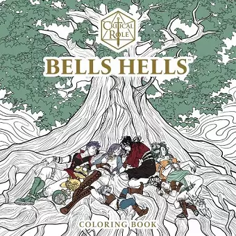 Critical Role: Bells Hells Coloring Book cover