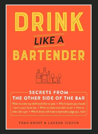 Drink Like a Bartender cover
