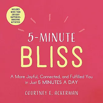 5-Minute Bliss cover