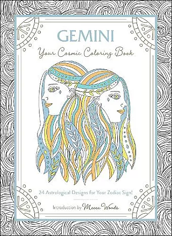 Gemini: Your Cosmic Coloring Book cover