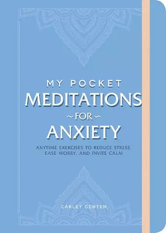 My Pocket Meditations for Anxiety cover