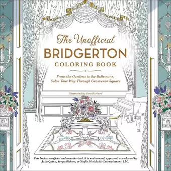 The Unofficial Bridgerton Coloring Book cover