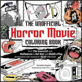 The Unofficial Horror Movie Coloring Book cover