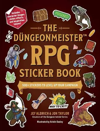 The Düngeonmeister RPG Sticker Book cover