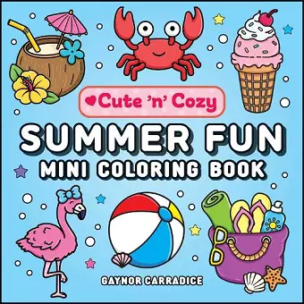 Summer Fun Mini Coloring Book cover