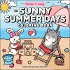 The Sunny Summer Days Coloring Book cover