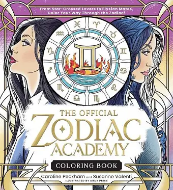 The Official Zodiac Academy Coloring Book cover