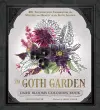 The Goth Garden: Dark Blooms Coloring Book cover