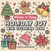 Holiday Joy Mini Coloring Book cover