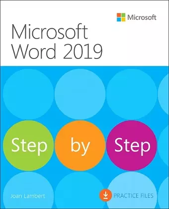 Microsoft Word 2019 Step by Step cover