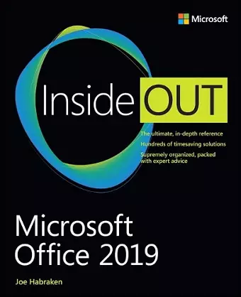 Microsoft Office 2019 Inside Out cover