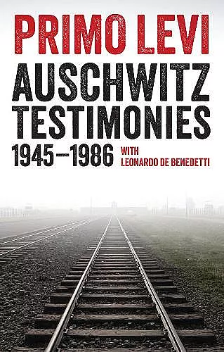 Auschwitz Testimonies cover